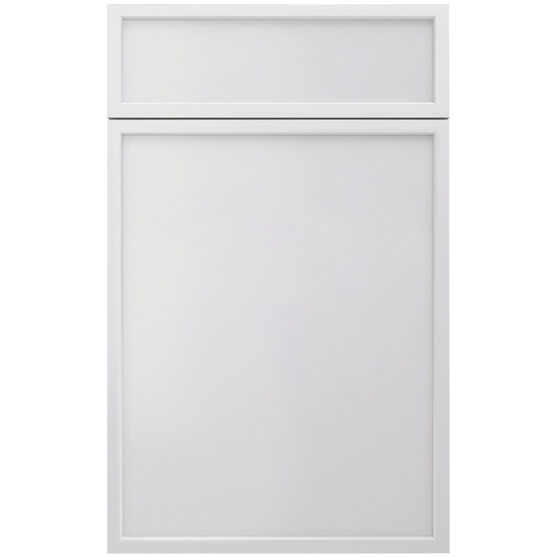 White Slim Shaker Door Panel