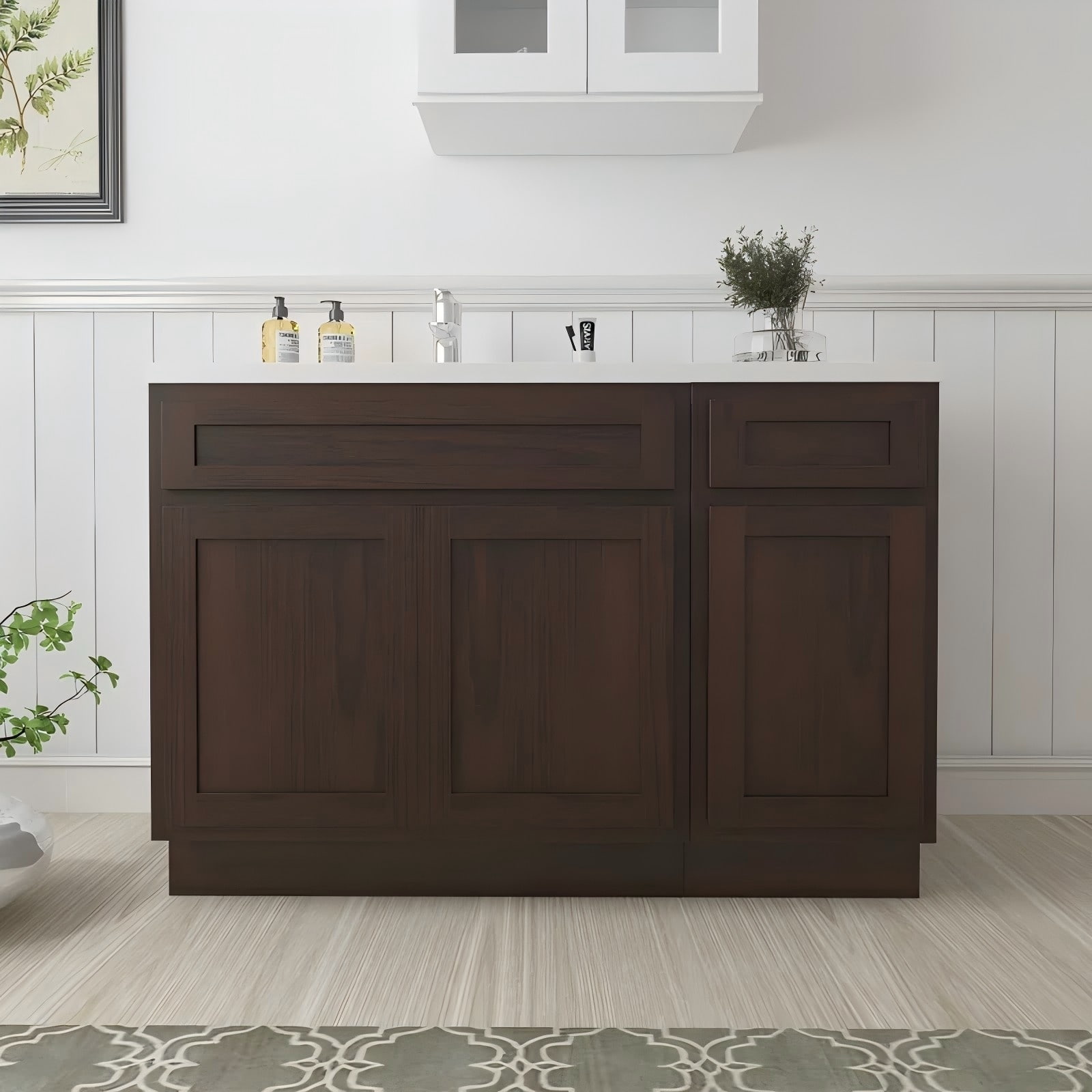 shaker bathroom vanity