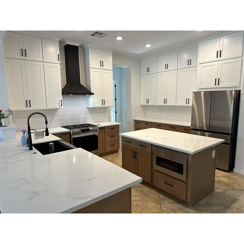 Shaker Cabinets with 9002 Countertops Project
