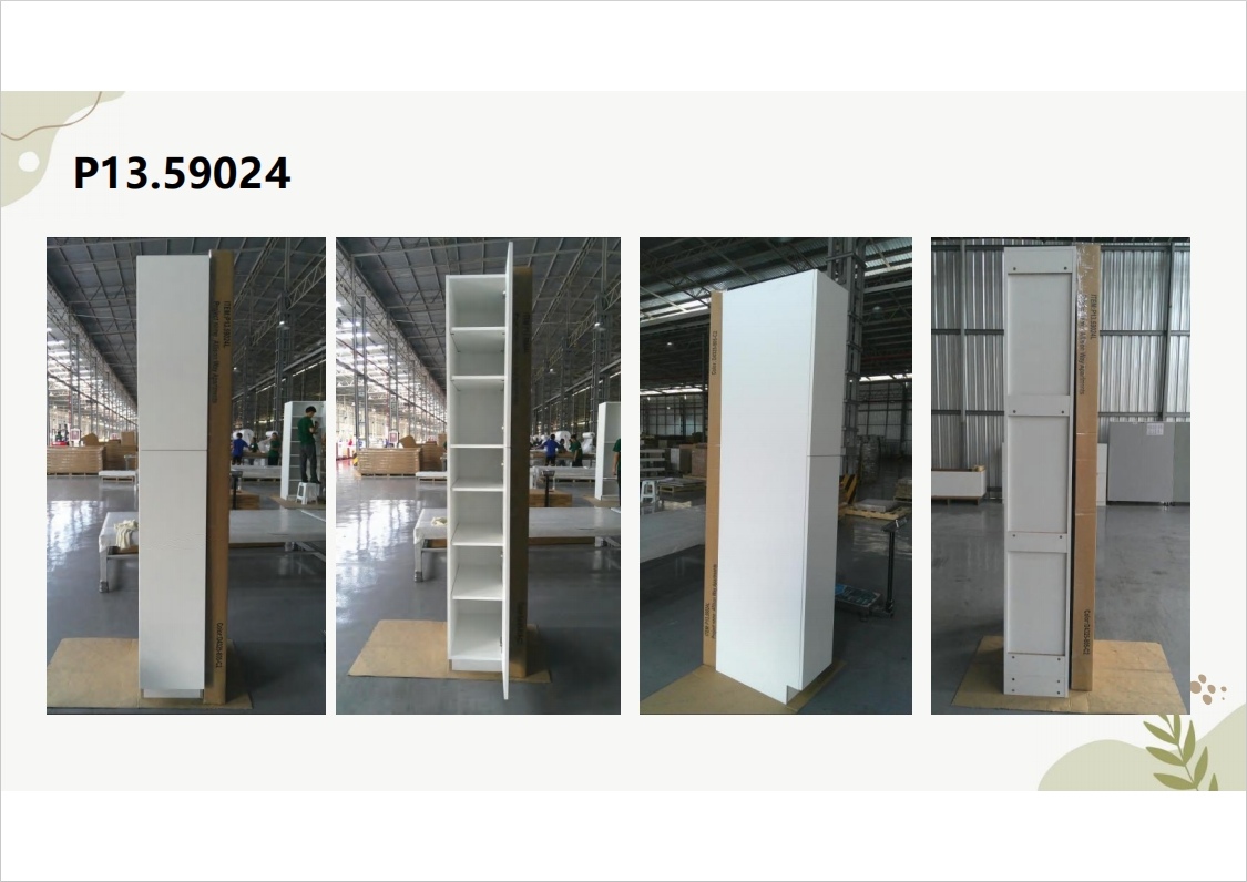 Flat frameless cabinet P13.59024