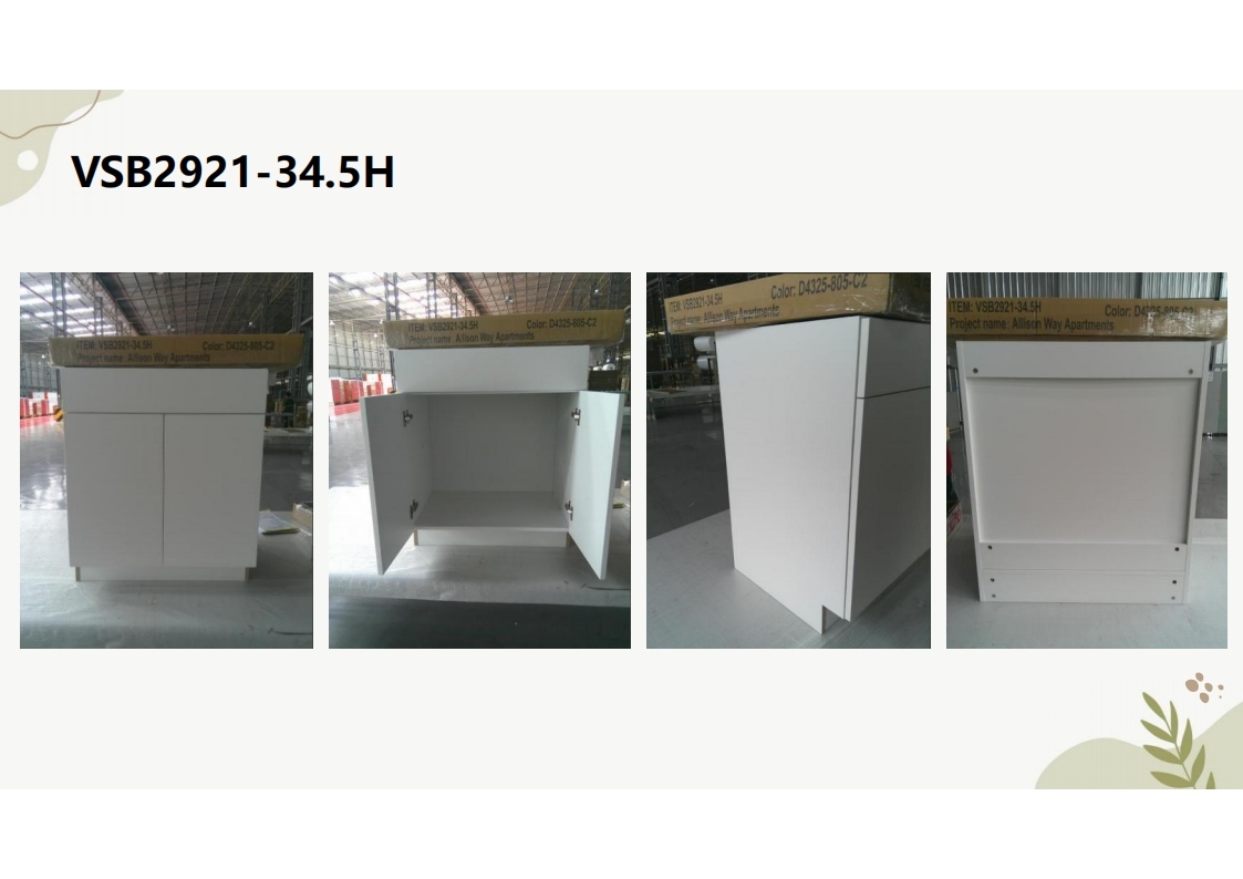 Flat frameless cabinet VSB2921