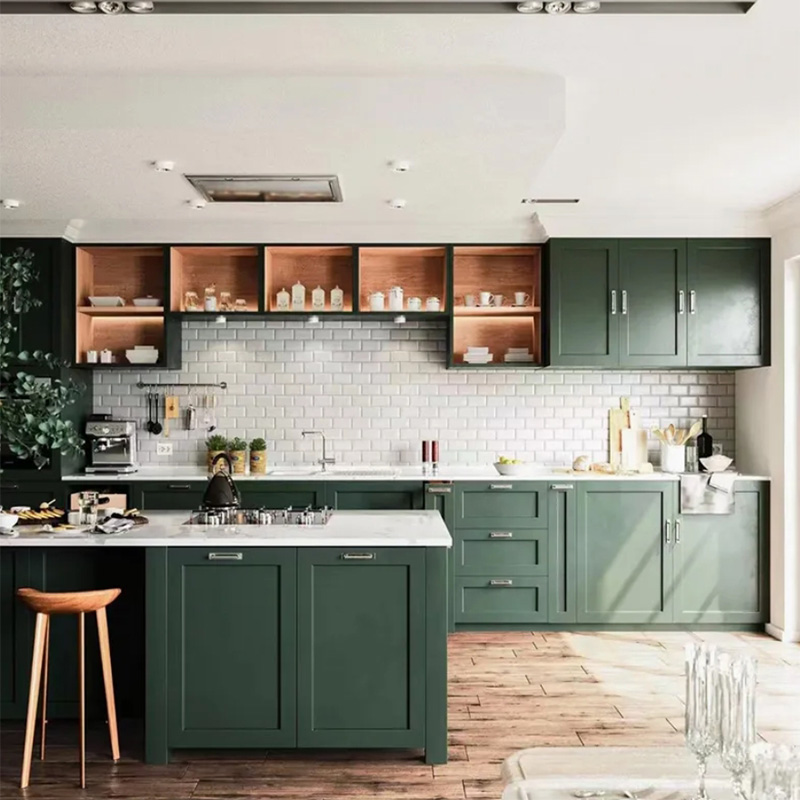 Green kitchen 